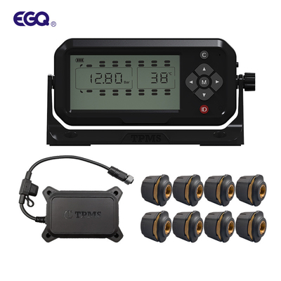 Drahtloses Reifen-Drucküberwachungssystem 120Psi Freescale Chip Truck TPMS zwölf Sensoren Rfs