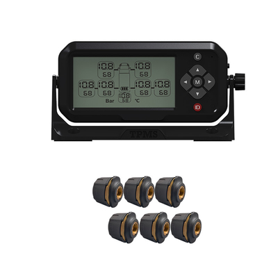 Sechs Rad-Bus TPMS