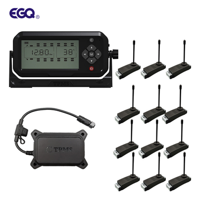 Der 12 Rad-LKW TPMS rollte Reifen-Drucküberwachungssystem der Sensor-433.92MHz 12mA 203 P/in zusammen
