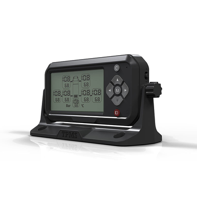 LKW-Digital-Reifendrucküberwachung High-Definition-Auto TPMS Acht Reifen