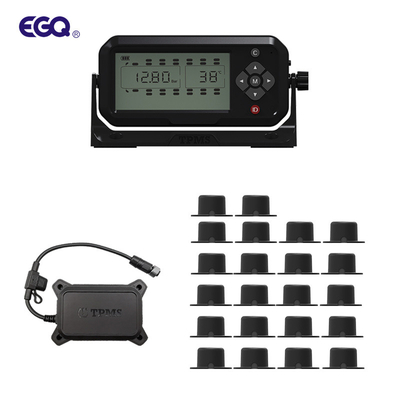 Low-Power-Warnung LKW TPMS für 22 Räder ACC-Eingang / RS232-Ausgang