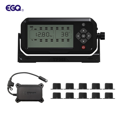 Low Power Warning Reifendruckkontrollsystem LKW TPMS für 10 Räder