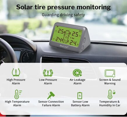 MY66T Car TPMS Humidity Monitoring Tire Pressure 433MHz External Sensor