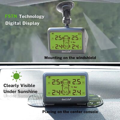 MY66 Fahrzeug-TPMS-Überwachungsreifendruck 433MHz