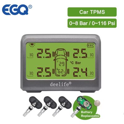 MY66T Car TPMS Humidity Monitoring Tire Pressure 433MHz Internal Sensor