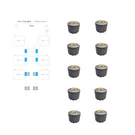 Sensor-Autoreifen-Drucküberwachungssystem 2.4Ghz Bluetooth 10