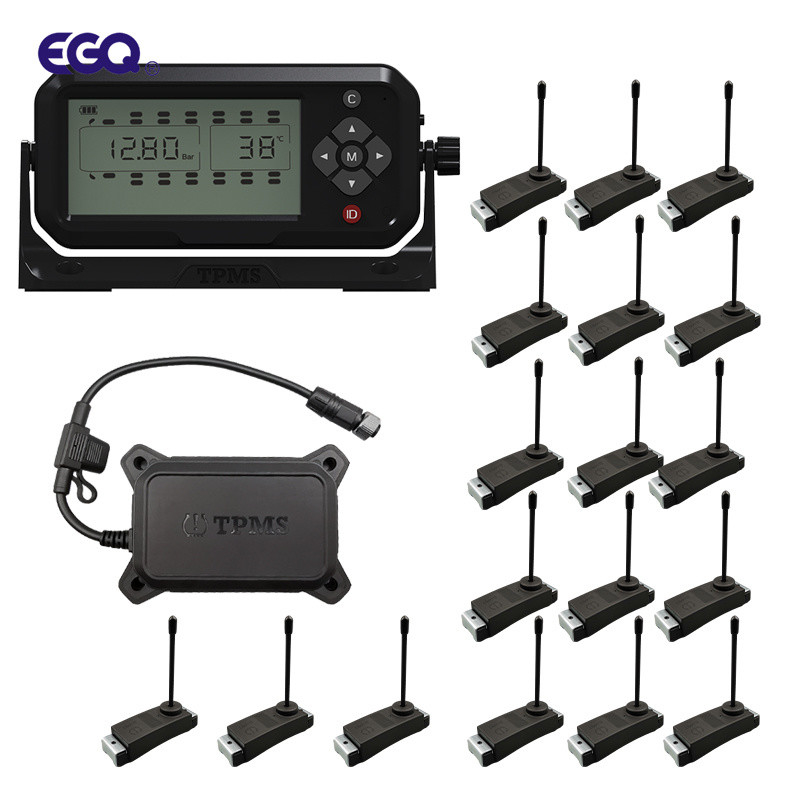 18 Reifen-Druck-Monitor-System 203psi des Rad-Auto-TPMS des System-433.92MHz 12mA
