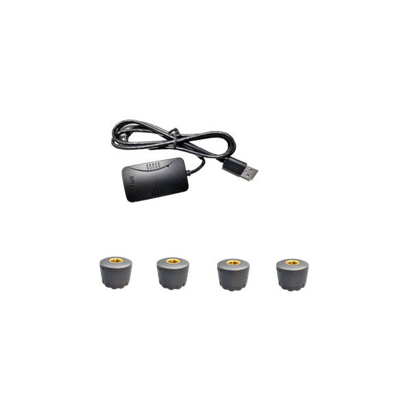 Solar-Zoll USB Digital 433.92mhz des LKW-Reifen-Drucküberwachungssystem-2,7