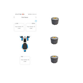 Realzeitfahrrad-Reifen-Druck-Monitor-Bluetooth-Fahrrad TPMS